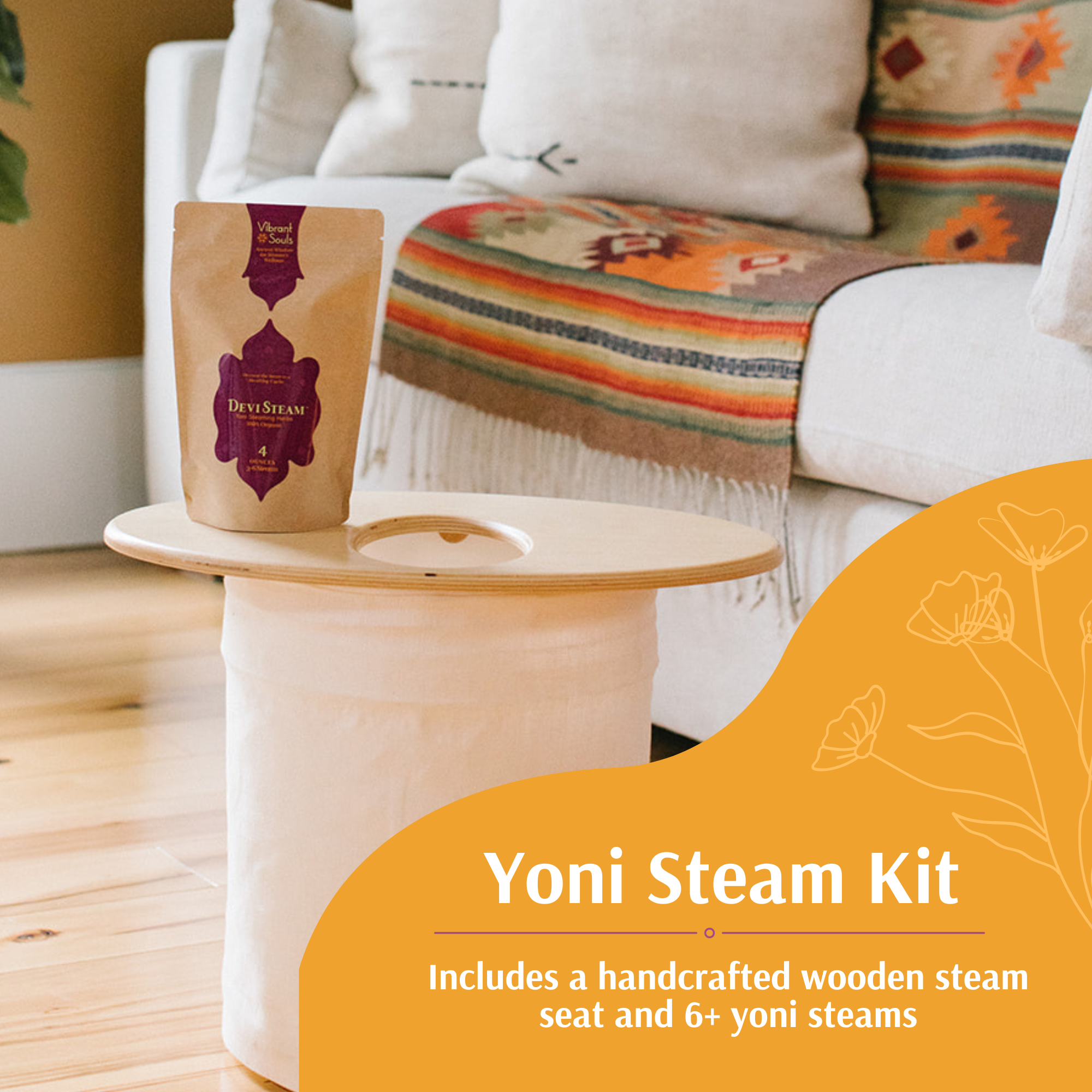 yoni steam kit